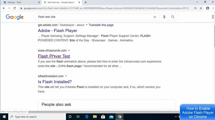 adobe flash player for mac free test